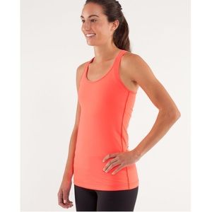 lululemon Orange Tank Top